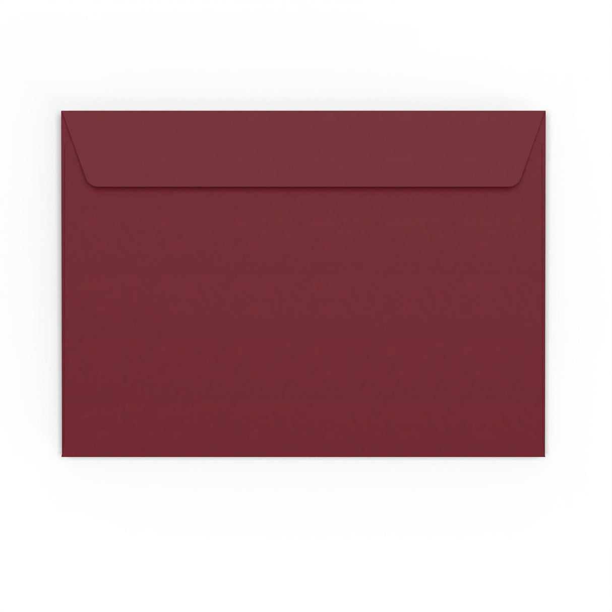 Burgundy envelopes