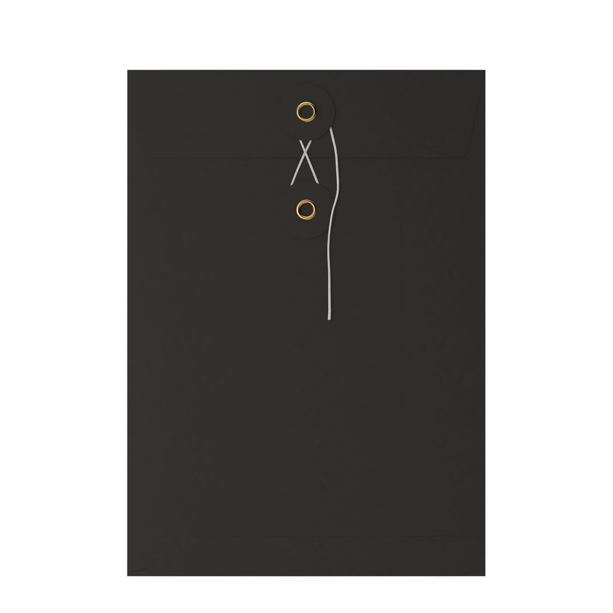 Coloured envelopes with string and washer closure