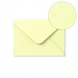 Ivory Envelope Hammered Texture 133x184 mm