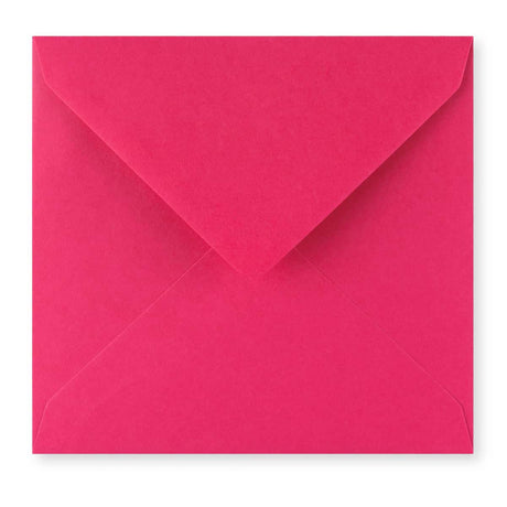 Fuschia Pink Gummed Greeting Card Envelope (155 x 155mm)