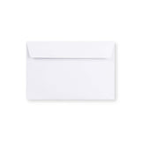 White Envelope - Straight Flap 121x184 mm