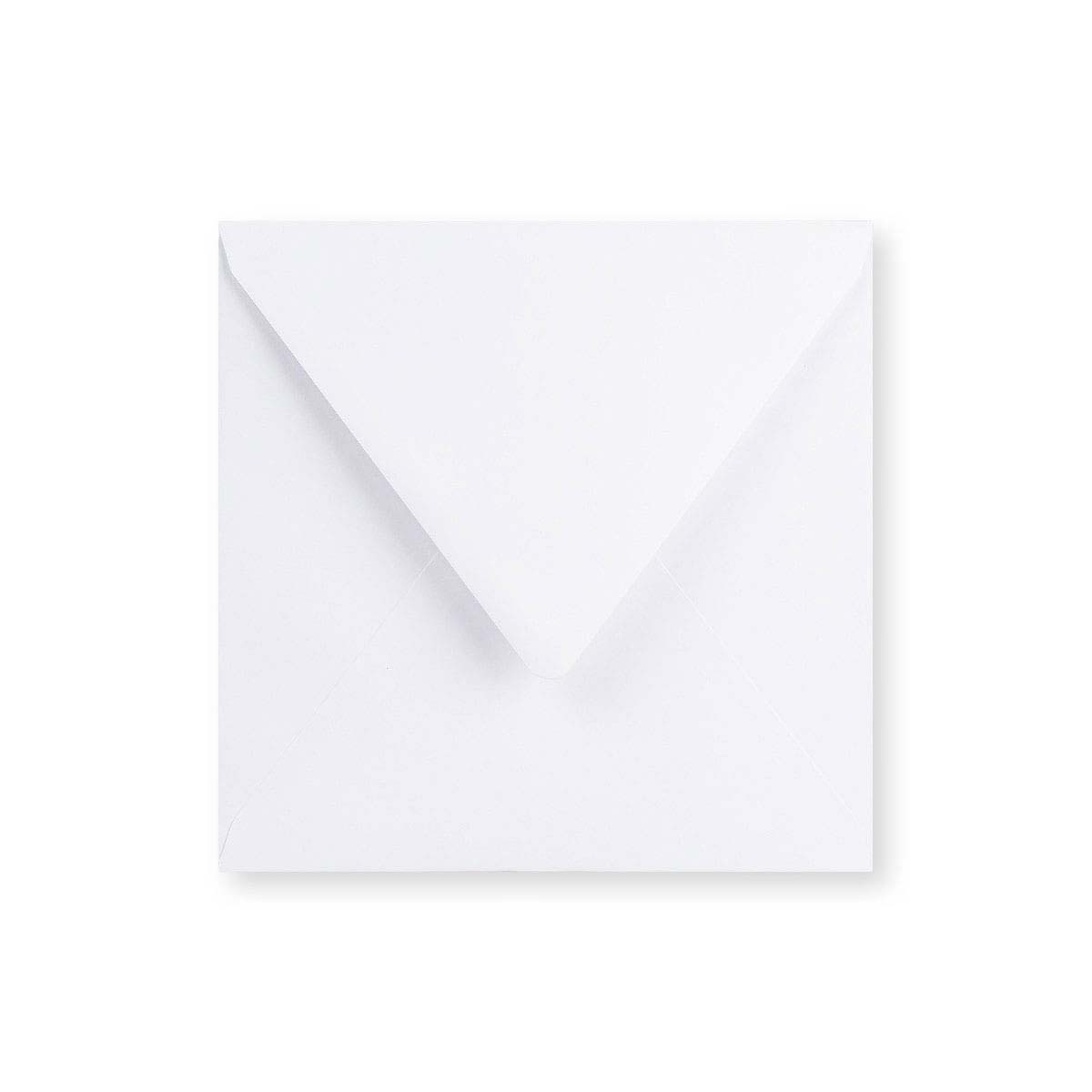 White Envelope - Diamond Flap 175x175 mm