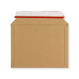 Manila Brown Peel & Seal Rigid Board Mailers Envelope (180 x 235mm)
