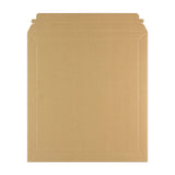 Manila Brown Peel & Seal Rigid Board Mailers Envelope (370 x 340mm)