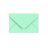 Jade Green British Made Gummed V-Flap Envelope (62 x 94mm)