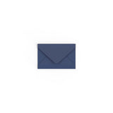 Navy Blue British Made Gummed V-Flap Envelope (62 x 94mm)
