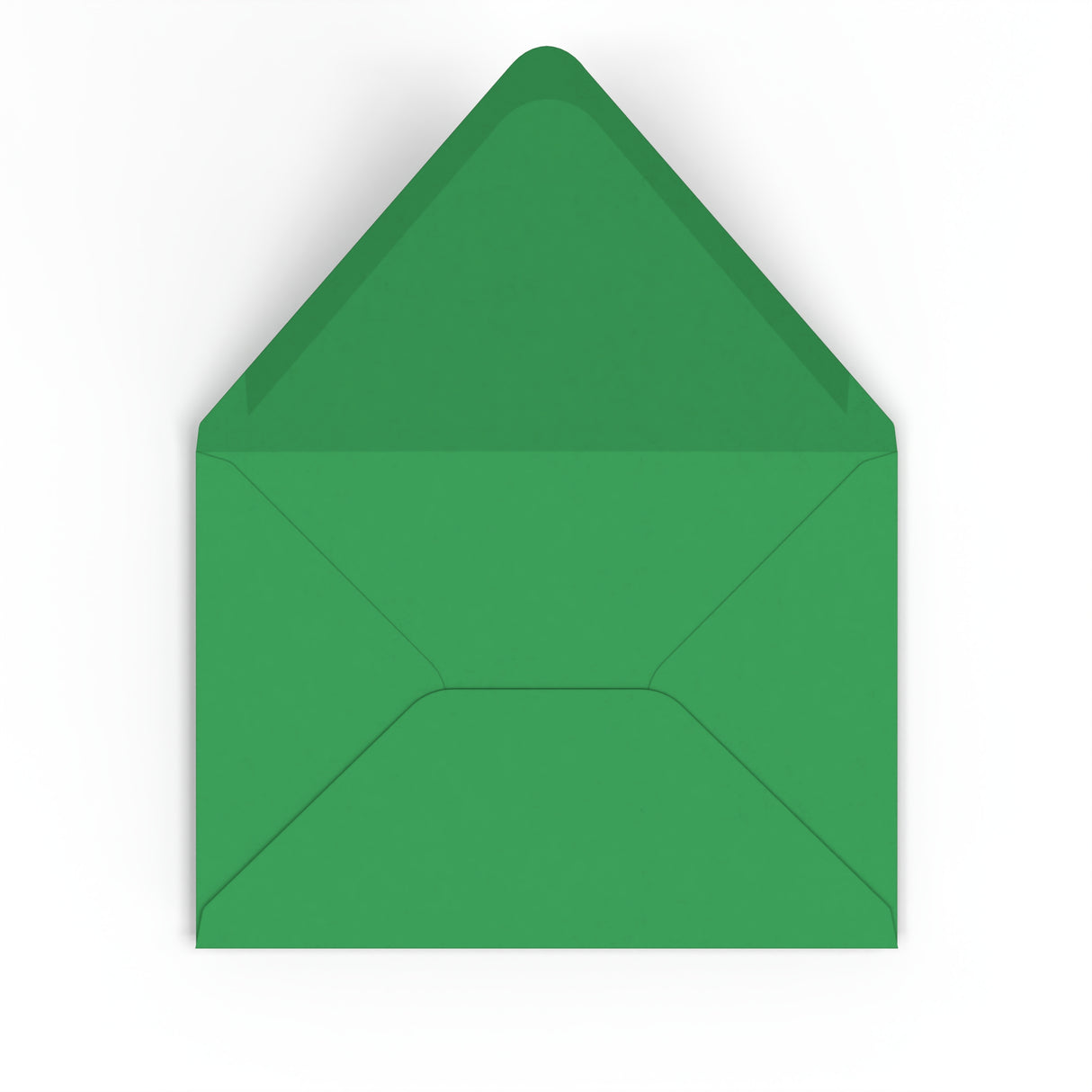 C5 Kelly Green British Made Gummed V-Flap Envelope (162 x 229mm)