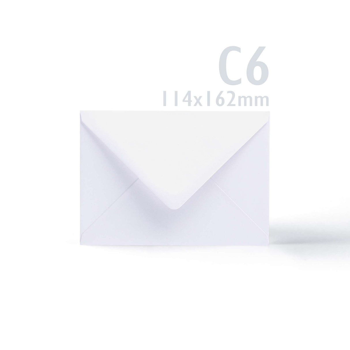White Hammered Tri-Fold Oval Aperture Cards Pack