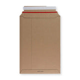Manila Brown Peel & Seal Rigid Board Mailers Envelope (340 x 235mm)
