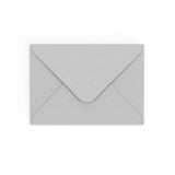 B6 Pale Grey Gummed V-Flap Envelope (125 x 175mm)