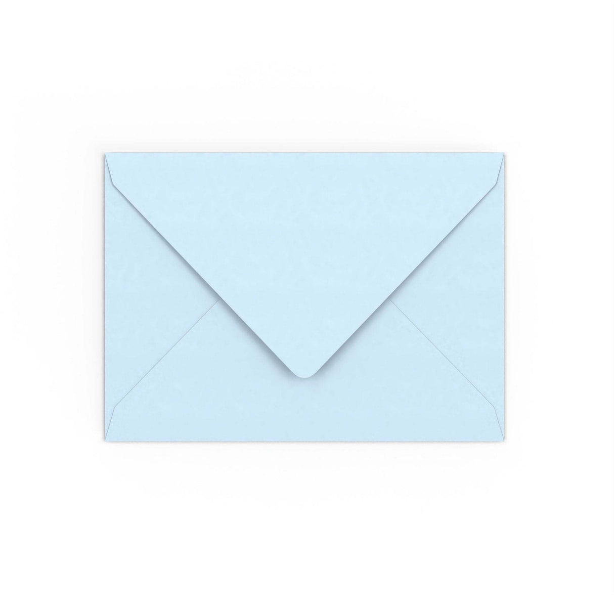 Pale Blue Gummed V-Flap Envelope (133 x 184mm)