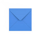 Bright Blue Gummed V-Flap Envelope (140 x 140mm)