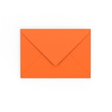 C6 Orange Gummed V-Flap Envelope (114 x 162mm)