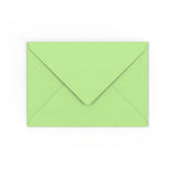 C6 Pale Green Gummed V-Flap Envelope (114 x 162mm)