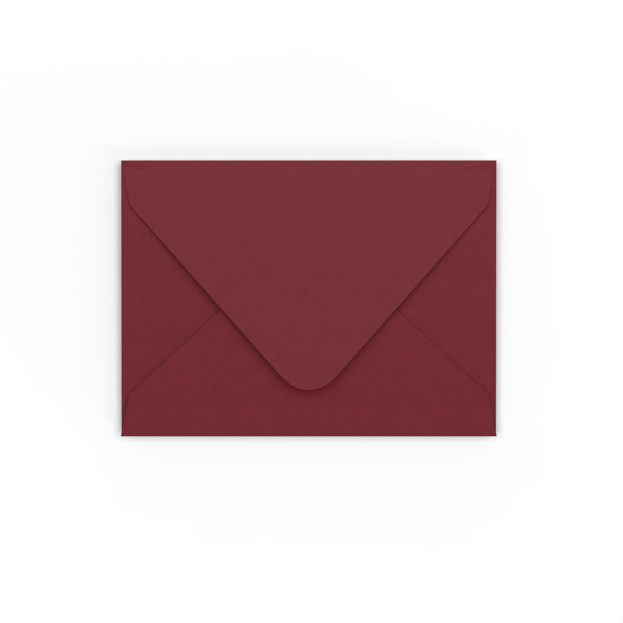 Burgundy envelopes