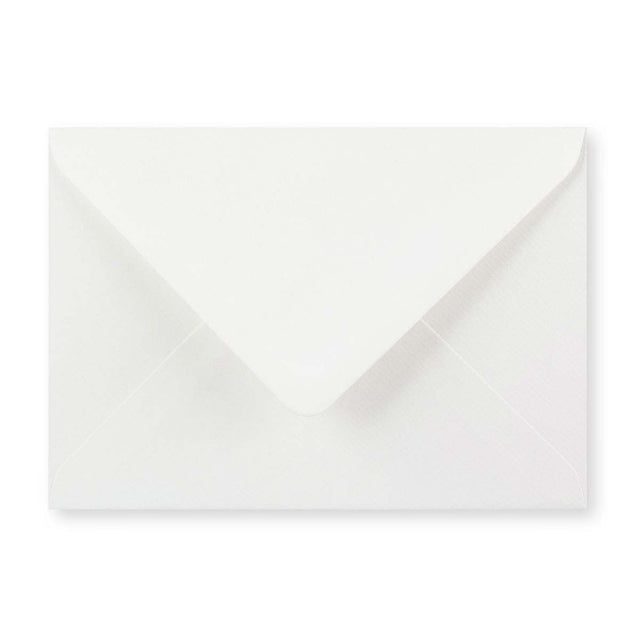 White Gummed V-Flap Envelope (125 x 175mm)