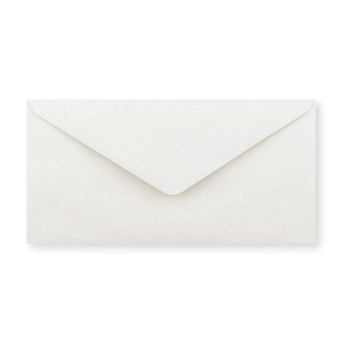 White lightweight laid envelope (90gsm) 110x220 mm (DL)