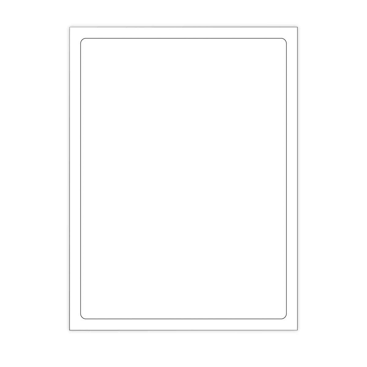 Heavy Duty Permanent Adhesive Labels