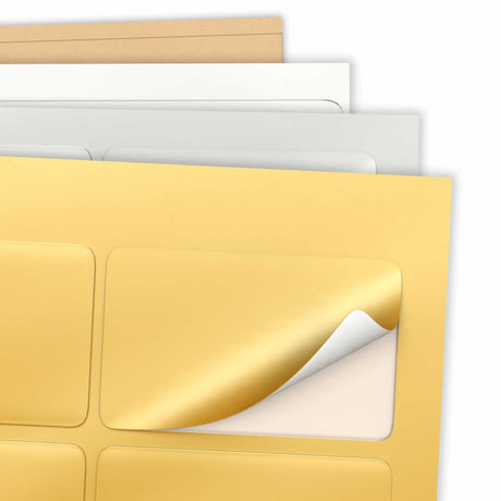 Rectangle Adhesive Labels